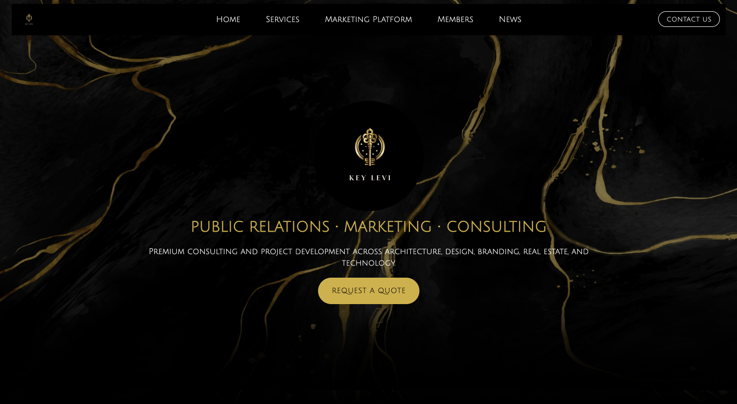 United Of Web Portfolio projet name Key Levi