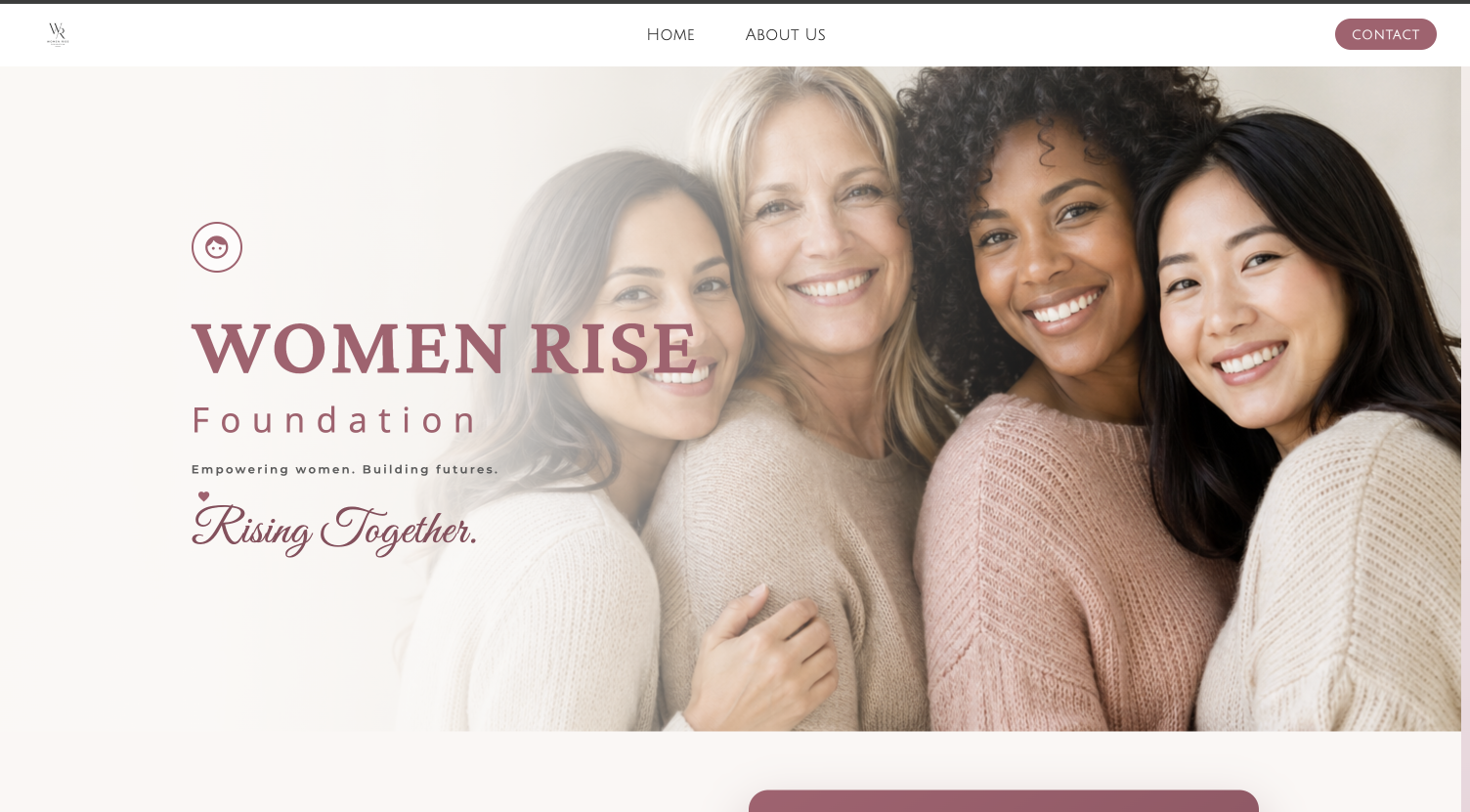 United Of Web Portfolio projet name Women Rise Foundation