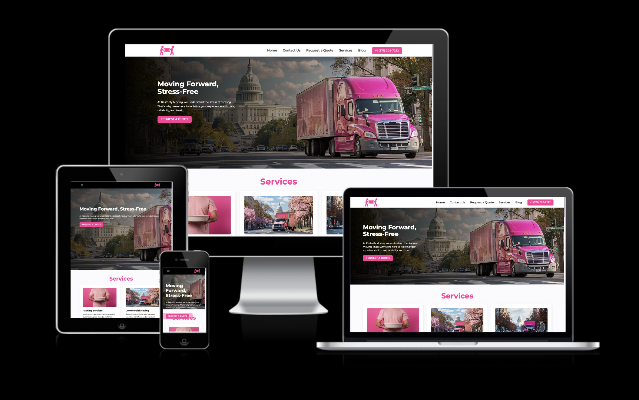 Development Restorify Moving by United Of Web Design NYC